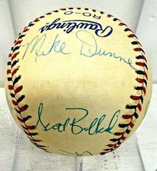 1984 USA Olympic Baseball Team Signed Ball McGwire Clark Surhoff