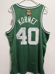 Luke Kornet Autographed Signed Boston Celtics NBA FINALS Jersey JSA COA