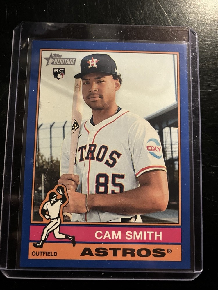 2025 Topps Heritage High Number – Cam Smith #714 Dark Blue Bordered (RC)