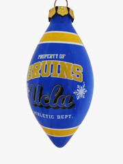 3 UCLA Bruins Sports Christmas Ornaments + 20 Unused UCLA Postcards Lot of 23