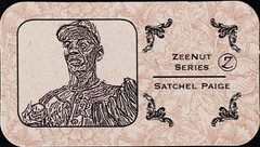 LEROY &lsquo;SATCHEL&rsquo; PAIGE – Z Series « SPOT THE WINNER » Tobacco Card – KC MONARCHS