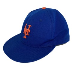 New York Mets New Era on Field Hat Size 7 3/8 Embroidered Dice Made in USA