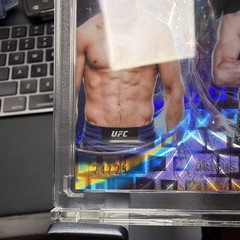 2026 Topps Midnight UFC Celestial Combos CC-8 Chimaev Du Plessis #/25