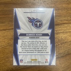 2023 Donruss Football #PP-8 Derrick Henry Power Plus Titans