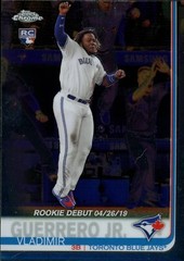 2019 Topps Chrome Update Vladimir Guerrero Jr. #58 Rookie Debut Card (RC)