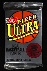 1992-93 Fleer Ultra Series 1 Basketball NBA Pack Sealed