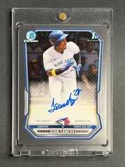 Juan Sanchez 2026 Bowman Chrome 1st Rookie Auto #CPA-JS Blue Jays