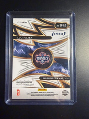 2025 Panini Select WNBA Sparks Prizm Lucy Olsen Patch WNBA