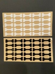 (40) GEORGIA BULLDOGS DOG BONE FULL SIZE HELMET AWARD DECALS