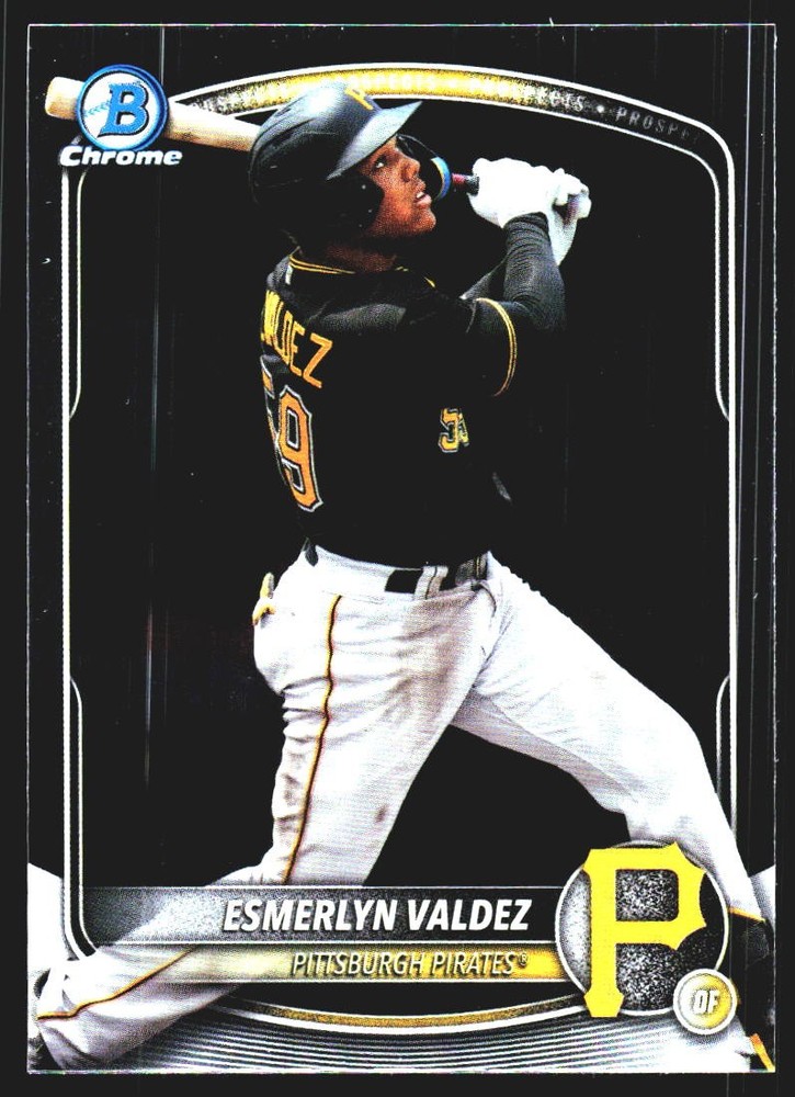 2025 Bowman Draft #BDC-110 Esmerlyn Valdez Chrome