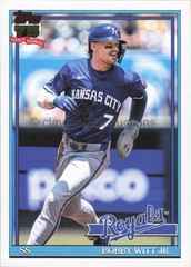 2026 TOPPS MLB – Bobby Witt Jr. – 1991 35th Anniv Insert #T91-3 Royals