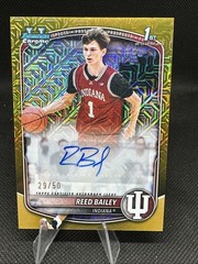 2025-26 Bowman Chrome CPA-RB REED BAILEY Gold Mojo Refractor Auto /50 1st Bowman