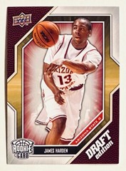 2009-10 Upper Deck James Harden Draft Edition Rookie RC #40 LA Clippers Rare NBA