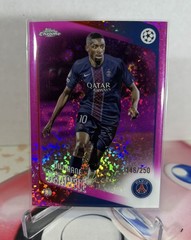 Ousmane Dembele PINK DIAMONDS /250 #3 2025-26 Topps Chrome BALLON D&rsquo;OR BUYBACK?