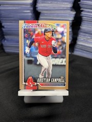 2026 Topps Series 1 Kristian Campbell Future Stars Gold /2026 #125 Red Sox
