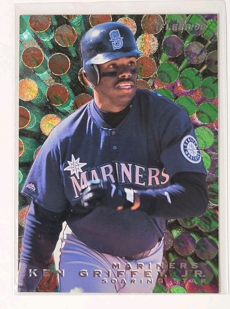 1996 Fleer Update – Soaring Stars Insert Ken Griffey Jr #4