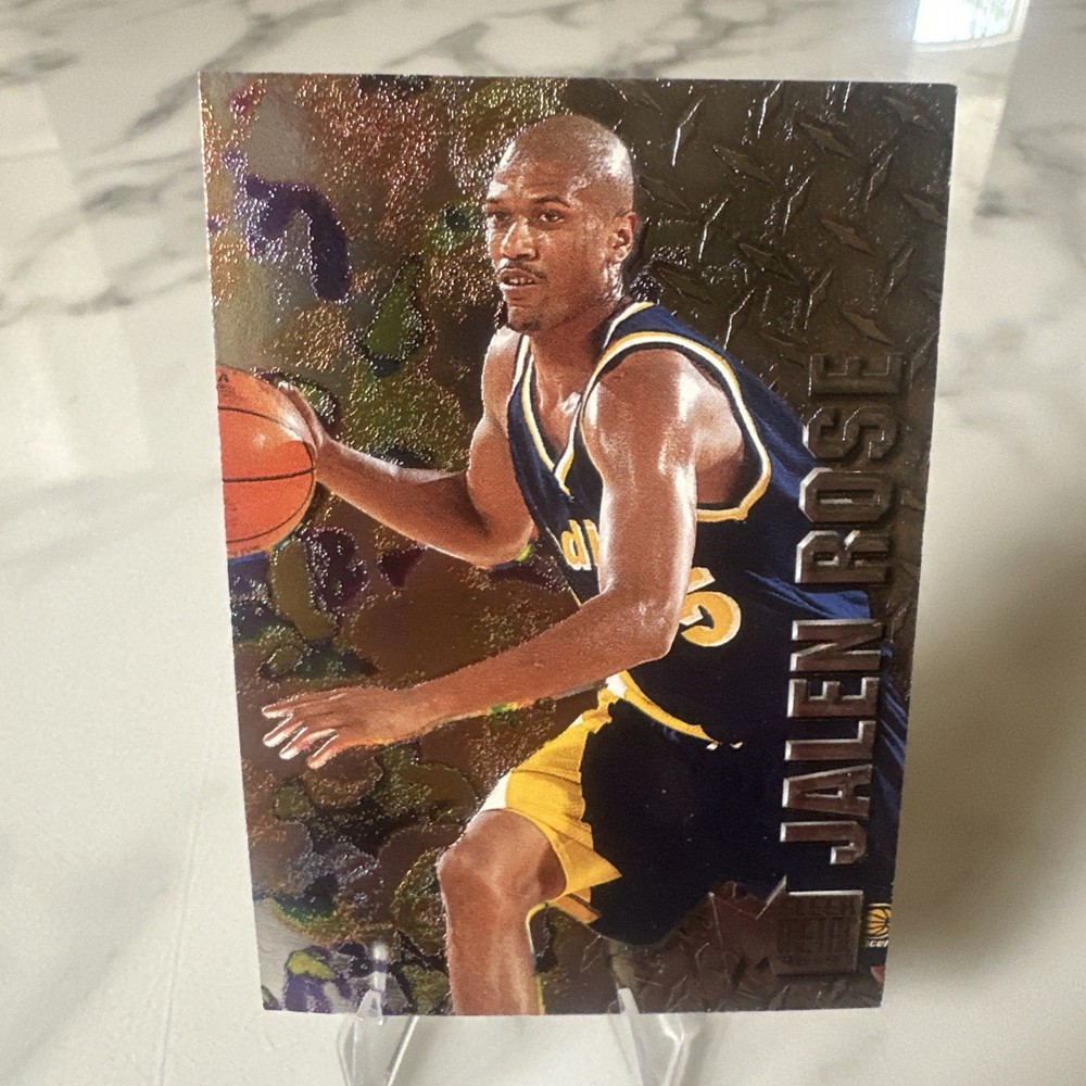 1996-97 Fleer Metal – Jalen Rose #178 Indiana Pacers