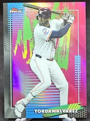 2026 Topps Finest – Yordan Alvarez #92 Pink Refractor /250