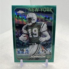 2024 Topps Chrome #147 Keyshawn Johnson Teal Refractor /250 COLOR MATCH