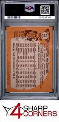 1981 TOPPS MID-WEST #92 GEORGE McGINNIS PACERS HOF PSA 9