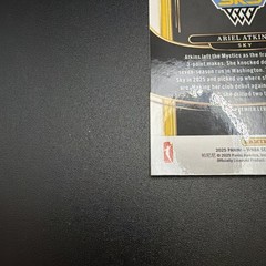 2025 Panini Select Wnba Bass Ariel Atkins #196 Premier Level