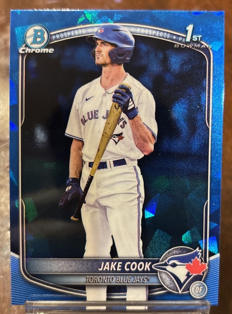 Jake Cook 2025 1st Bowman Draft Sapphire Toronto Blue Jays