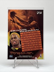 1995-96 Skybox Premium – Dynamic Dennis Rodman #D10 Spurs