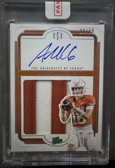 2025 Panini National Treasures ARCH MANNING SILVER RPA /39 ON CARD AUTO