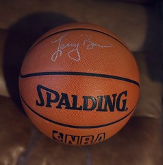 Larry Bird Autographed NBA Official NBA Spalding Basketball