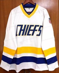 Youth/Men&rsquo;s Charlestown Chiefs Hockey Jersey Stitched Custom Any Name Any Number