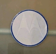 🔥🔥 Motorola Patch Chicago Cubs Baseball Jersey Ad Patch Advertising Patch BLUE
