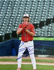Tanner Franklin Tennessee Baseball Signed 8×10 Photo Cardinals Autograph COA