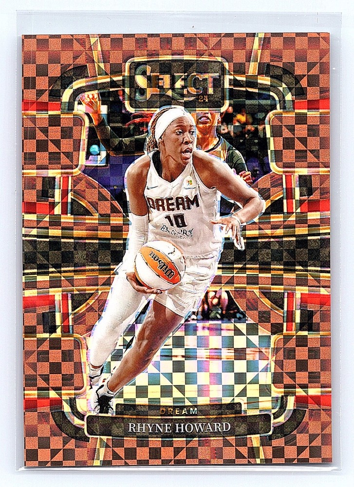 2024 Panini Select WNBA #65 Rhyne Howard Prizms Bronze Checker #/49
