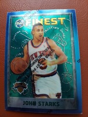 1995-96 Topps Finest John Starks #3 New York Knicks | NBA All-Star | Sixth Man