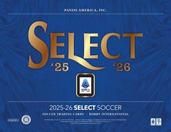 2025/26 PANINI SELECT SERIE A SOCCER HOBBY INTERNATIONAL BOX