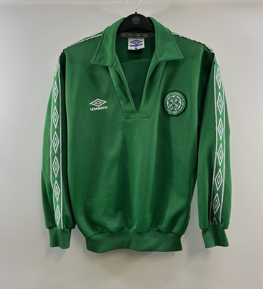Celtic Drill Football Jacket 1997/98 Adults Small Umbro B713