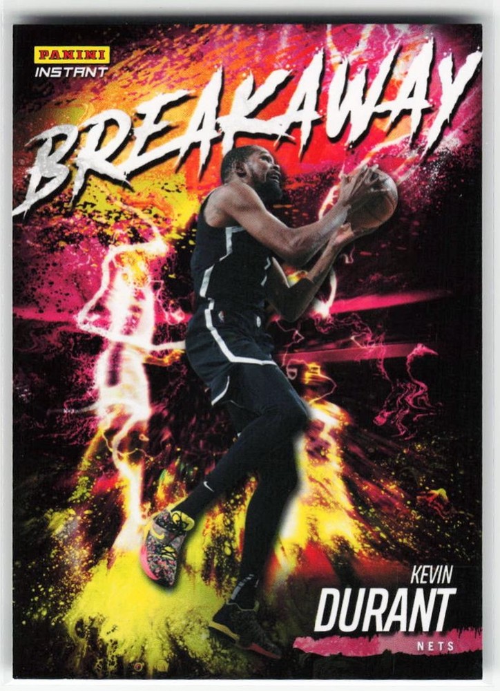 2021-22 Panini Instant Breakaway Kevin Durant #B20 /2819 Brooklyn Nets