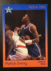 Patrick Ewing 1993 Star Company Nova Season Stats #48 /500 – Knicks