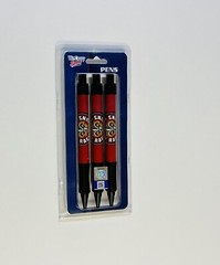 Louisiana Ragin Cajuns Pen Set of 3 NEW Free Shipping Pens Writing