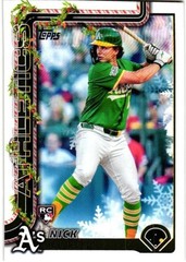 2025 Topps Holiday – Nick Kurtz #H40 (RC)