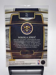 2021-22 Panini Select – Concourse Nikola Jokić #82 Orange Flash Prizm