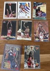 Varied Basketball Trading Card Lot of 8 Hakeem Olajuwon (Z2)