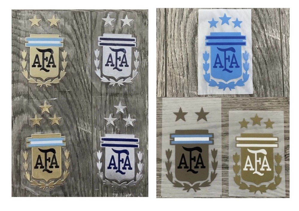 AFA Argentine TEAM LOGO 2 stars&3 stars Iron On patch logo club Jersey badge