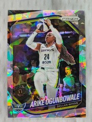 2025 WNBA Prizm-Arike Ogunbowale-Logo/White Seismic/Ice/Base Prizms-Lot of 4