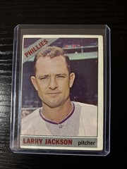1966 Topps Larry Jackson #595 High Number VG-EX Philadelphia Phillies