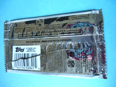2012 Topps Platinum Football empty card wrapper – NFL – 4 cards
