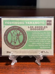 2025 Topps Heritage #76PI-18 Yoshinobu Yamamoto 1976 Player Icons