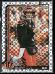 2025 Topps Chrome #61 Joe Burrow X-Fractor