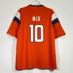 Bo Nix #10 Embroidered Orange Jersey S/M/L/XL/2XL/3XL/4XL