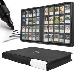 Premium Trading Card Binder,20 Pocket, Holds Up to 2000 Cards with Ringless 5